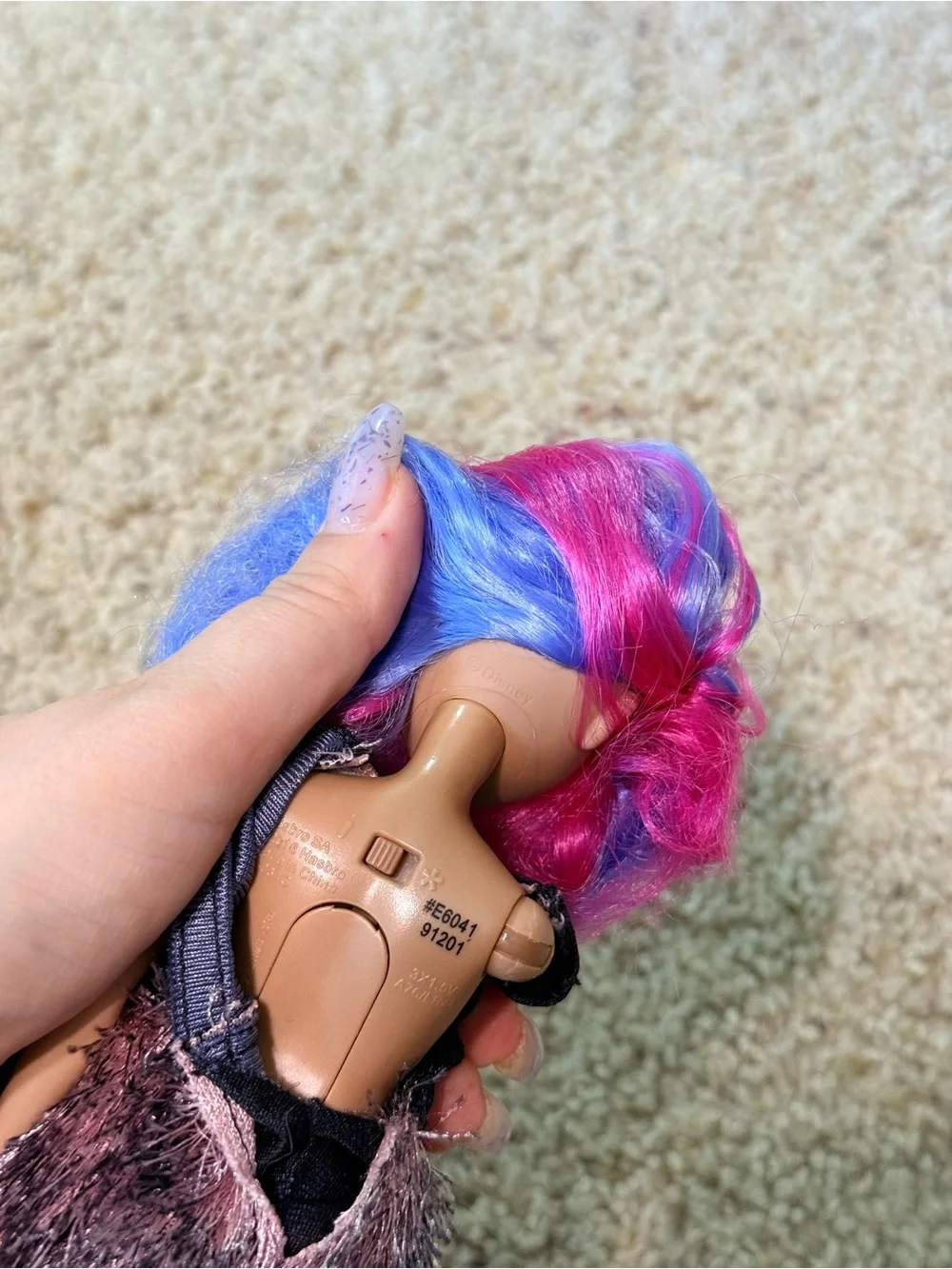 Disney Descendants Singing Dolls Mal & Uma Lot 2 Hasbro Tested
